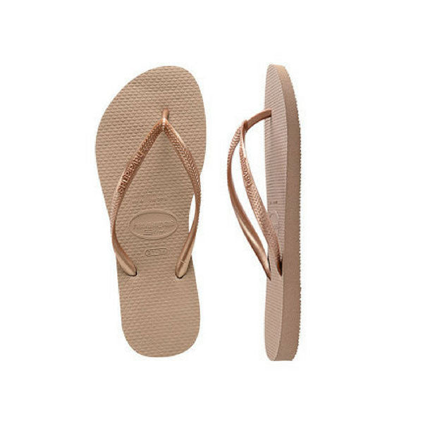 Havaianas Slim Metallic - Rose Gold - Barefoot Blvd