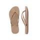 Havaianas Slim Metallic - Rose Gold - Barefoot Blvd