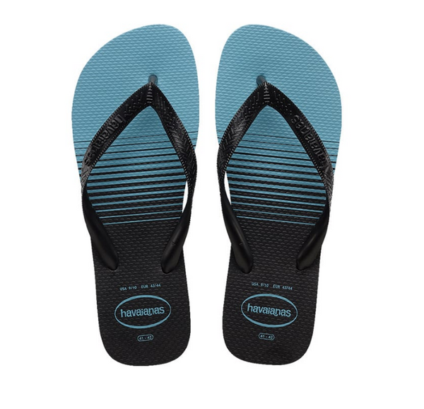 Havaianas Top Basic - Black/Black/Nautical Blue - Preto/Azul – Barefoot ...