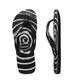 Havaianas Kids Top Print Whirl - Black/Black/White