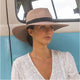 Rigon Fiona Wide Brim Fedora - Taupe 58cm BD496