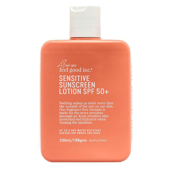 We are Feel Good - Sensitive Sunscreen - SPF 50 200ml - Barefoot Blvd